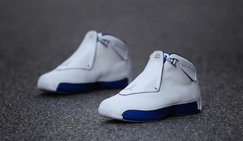 Detailed Look at the Air Jordan 18 Retro White/Royal - WearTesters