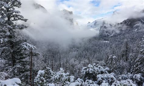 Yosemite Park Remains Closed Indefinitely Following Historic Snow Storm ...