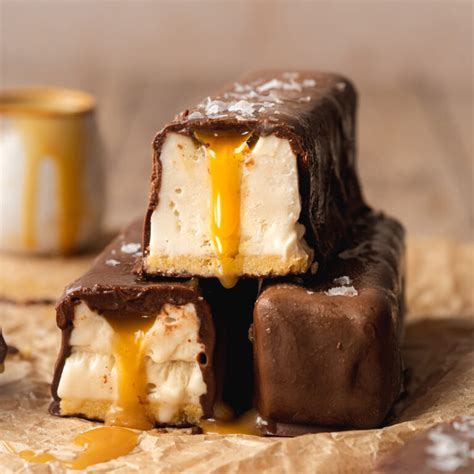 Mars Ice Cream Bars (Vegan) - Addicted to Dates