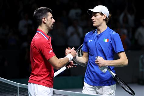 Jannik Sinner stuns Novak Djokovic as Italy reach Davis Cup Final