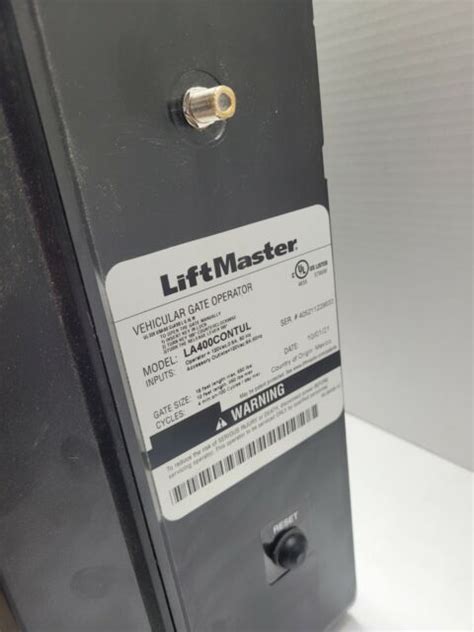 LiftMaster LA400 Standard 24VDC Control Box | LIF-LA400CONTUL for sale ...