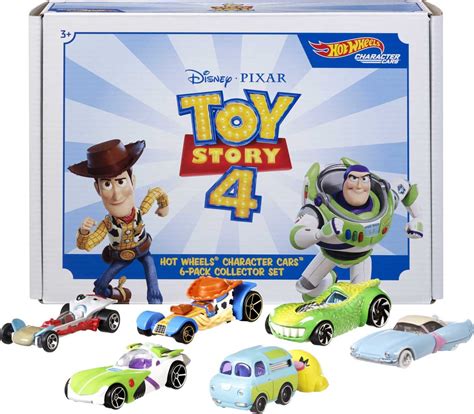 Buy Mattel Disney Pixar Toy Story 4 Character Cars by Hot Wheels 1:64 ...