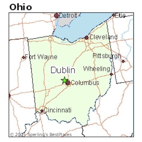 Exploring The Map Of Dublin Ohio: A Comprehensive Guide - Map Of The Usa