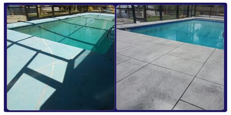 Pool Deck Resurfacing - Contractor | Extreme Concrete Makeover