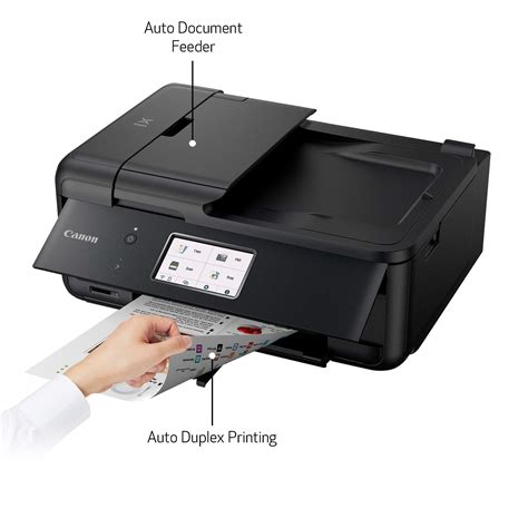 Canon TR8620 All-In-One Printer For Home Office | Copier |Scanner| Fax |Auto Document Feeder ...