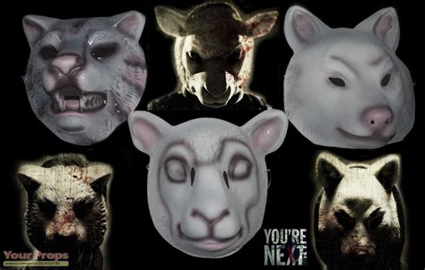 You're Next Animal Killer Masks Replica replica movie prop