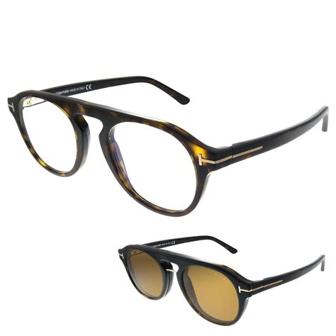 Tom Ford FT 5533-B 52E Unisex Oval Eyeglasses - Walmart.com - Walmart.com