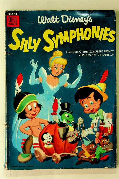 Walt Disney's Silly Symphonies #5 (1955, Dell) - Good | Comic Books ...