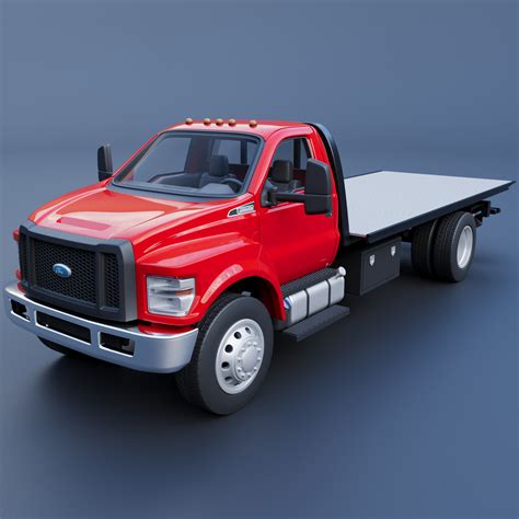 3D file Ford F-650 Regular Cab Tow Truck - 2023・Model to download and ...