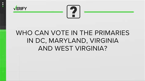 Rules about open and closed primaries in DC, Maryland, Virginia | wusa9.com