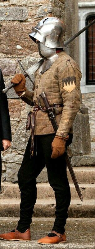 Mid-to-late 15th Century Man-at-arms | Century armor, Historical armor, Medieval armor