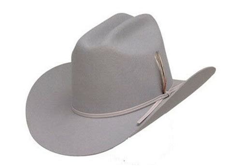 Larry Hagman J. R. Ewing Dallas Cowboy Hat Western USA Stetson Grey ...