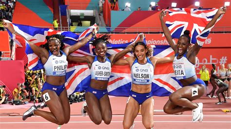 Dina Asher-Smith wins third World Athletics Championship medal as GB ...