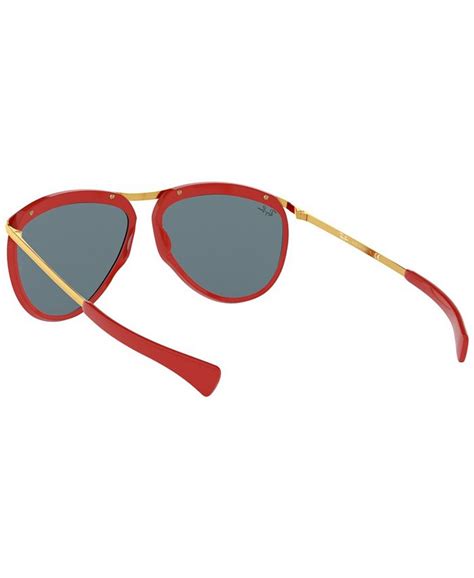 Ray-Ban Unisex Aviator Olympian Sunglasses, RB2219 - Macy's