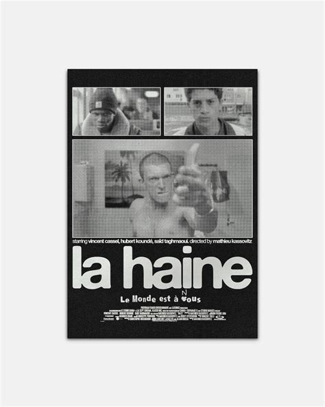 La Haine Movie Poster DIGITAL DOWNLOAD - Etsy