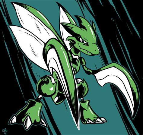 Kiwi Scyther by raizy on DeviantArt