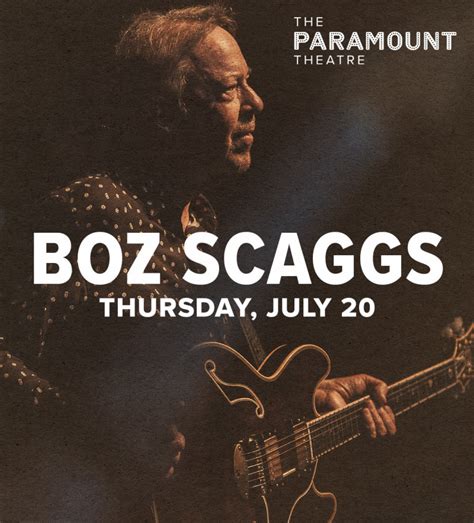 Boz Scaggs in Austin at Paramount and Stateside Theatres