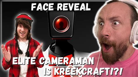 ELITE CAMERAMAN IS KREEKCRAFT!?! Elite Cameraman FACE REVEAL (REACTION ...