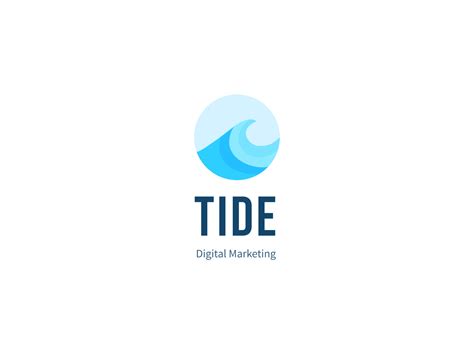 Tide Logo Design by Wes on Dribbble