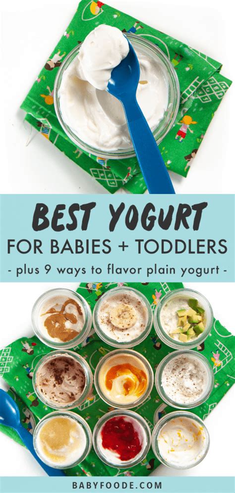 Best Yogurt for Babies (plus, 9 ways to flavor plain yogurt) - Baby Foode