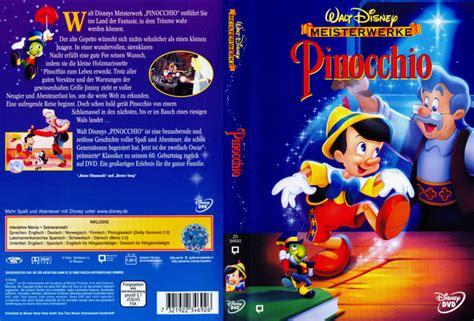 Pinocchio dvd cover (1940) R2 German