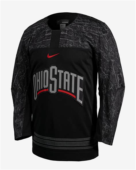 Ohio State Men's Nike College Hockey Jersey. Nike.com