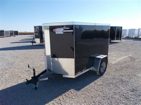 2021 Cross Trailers 5x8' Enclosed Cargo Trailer Single Axle