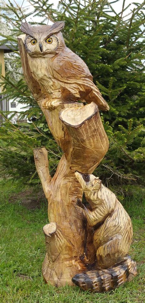 8 best Chainsaw Carvings by Carvingstar 2017 images on Pinterest ...