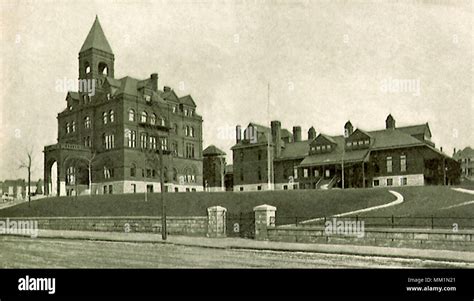 Moses Taylor Hospital. Scranton. 1910 Stock Photo - Alamy