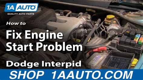 How to Fix Engine Start Problem 1993-97 Dodge Intrepid | 1A Auto