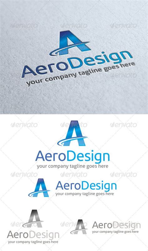 Aero Design Logo | Logo design, Letter logo design, Single letter logo