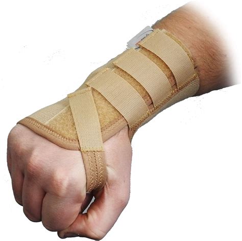 Deluxe Carpal Tunnel NHS Approved Wrist Injury Fracture Support Brace Splint - Short - Small ...