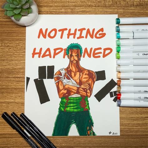 Share more than 75 zoro nothing happened wallpaper best - 3tdesign.edu.vn