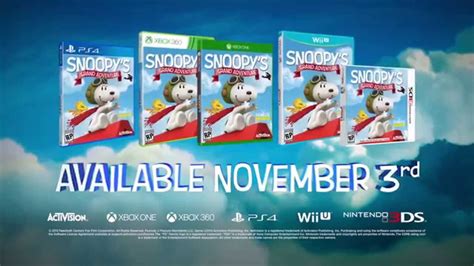 The Peanuts Movie: Snoopy's Grand Adventure Game Announced - SelectButton