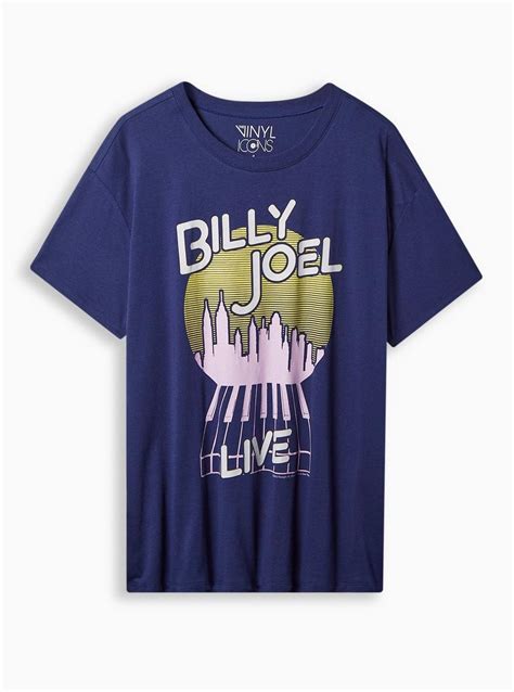 Plus Size - Billy Joel Relaxed Fit Cotton Crew Neck Tee - Torrid