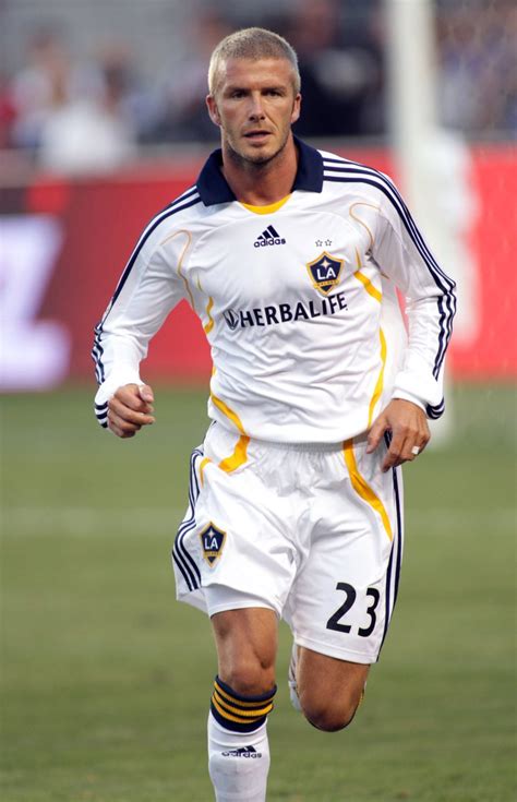 David Beckham: On this day in 2007, David Beckham played his first game for LA Galaxy