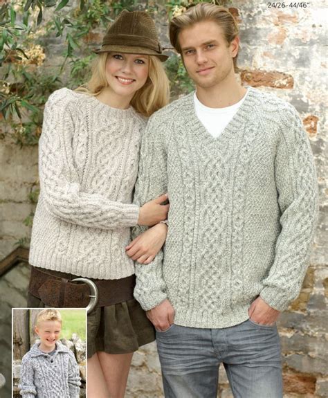 Aran Jumper Knitting Patterns