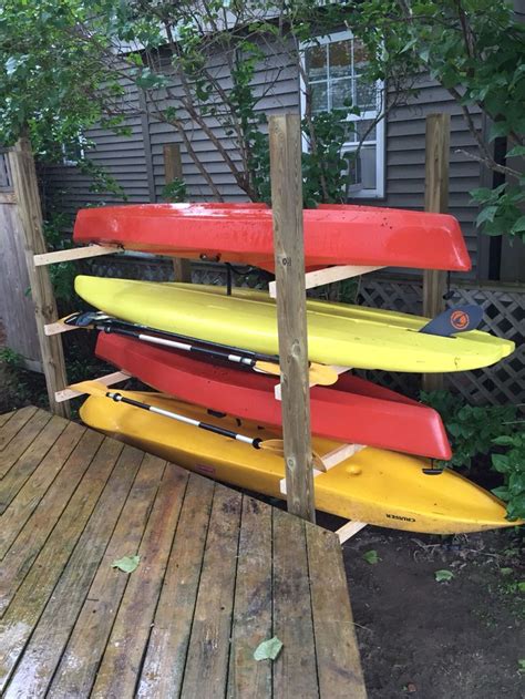 Best 25+ Paddle board racks ideas on Pinterest | Paddle ... Kayak Rack Diy, Diy Kayak Storage ...