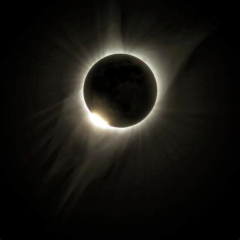 Solar Eclipse Diamond Ring Photograph by Brian Dobson - Fine Art America