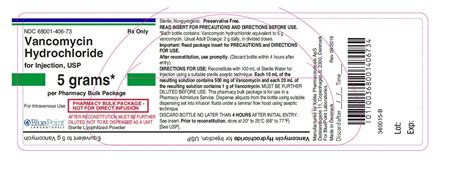 Vancomycin Hydrochloride - FDA prescribing information, side effects and uses