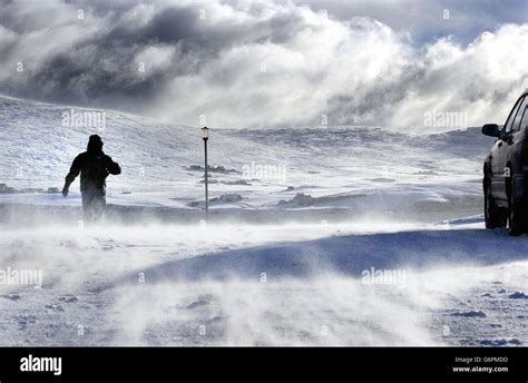 Snow in Lerwick Stock Photo - Alamy