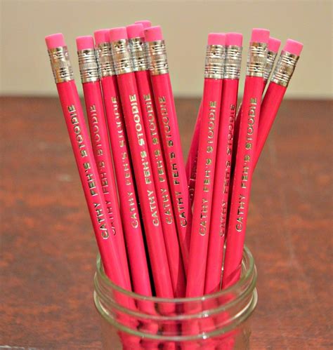 Custom Pencils Set of 15 Personalized Pencils Engraved - Etsy