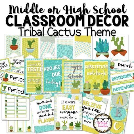 Middle School Classroom Themes That Aren’t Babyish