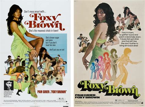 Foxy Brown and Jackie Brown - Fonts In Use