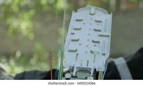 Installation Internet Cable Stock Photo 1450214366 | Shutterstock