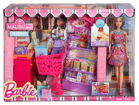 BARBIE®® Malibu Ave.™ Market + Doll