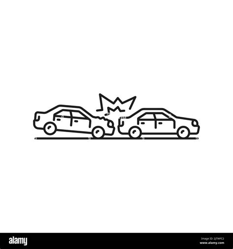 Car in traffic from behind Stock Vector Images - Alamy