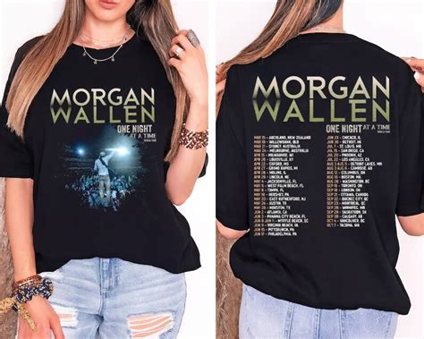 Morgan Wallen Tour 2023 Merch Country Music Apparel Music - Etsy