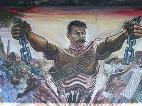 Mexican revolutionary Emiliano Zapata | Fragment from a mura… | Flickr