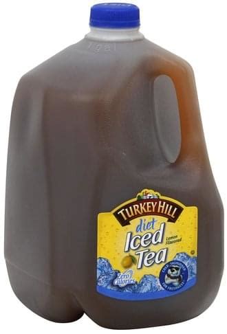 Turkey Hill Diet, Lemon Flavored Iced Tea - 1 gl, Nutrition Information | Innit